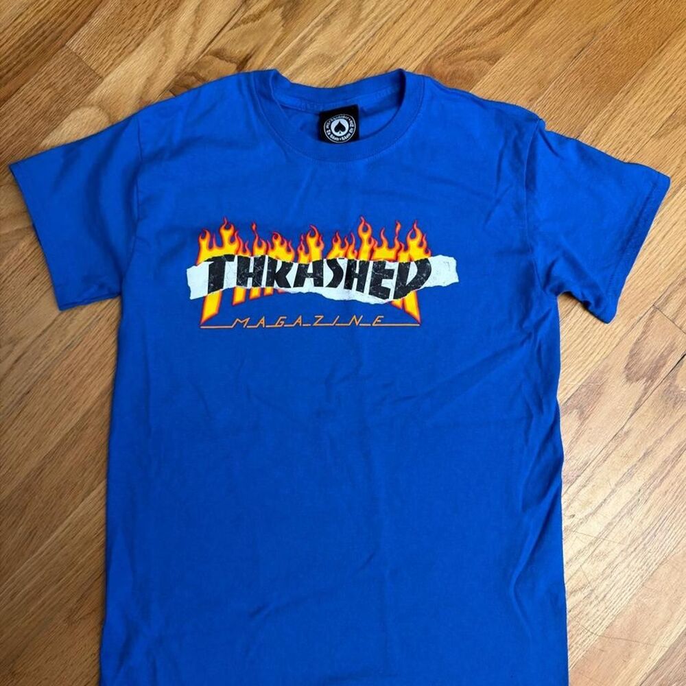 Thrasher Men's Blue T-shirt